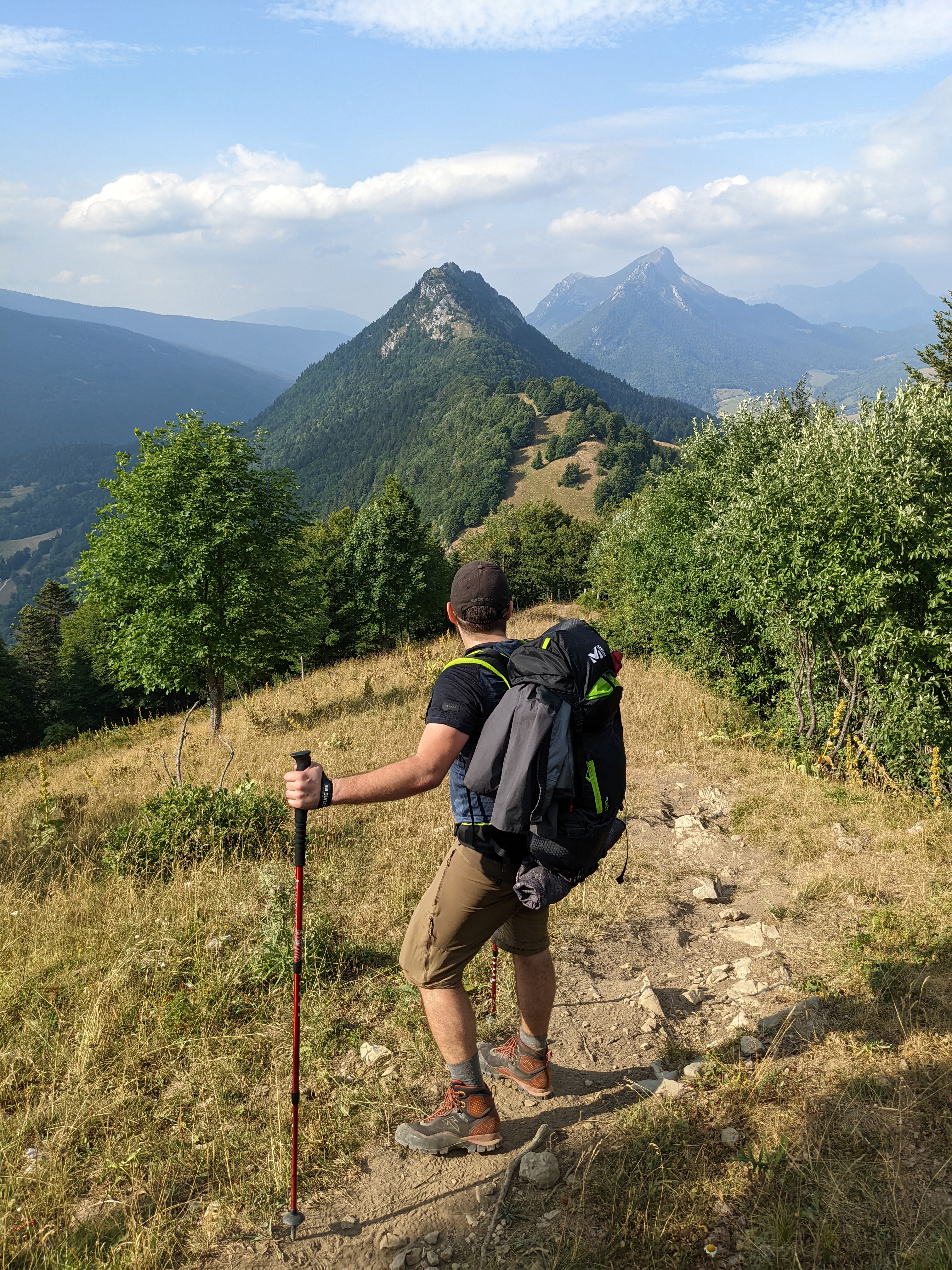 2 jours de randonnée-bivouac dans les Bauges à la pointe de la Galoppaz