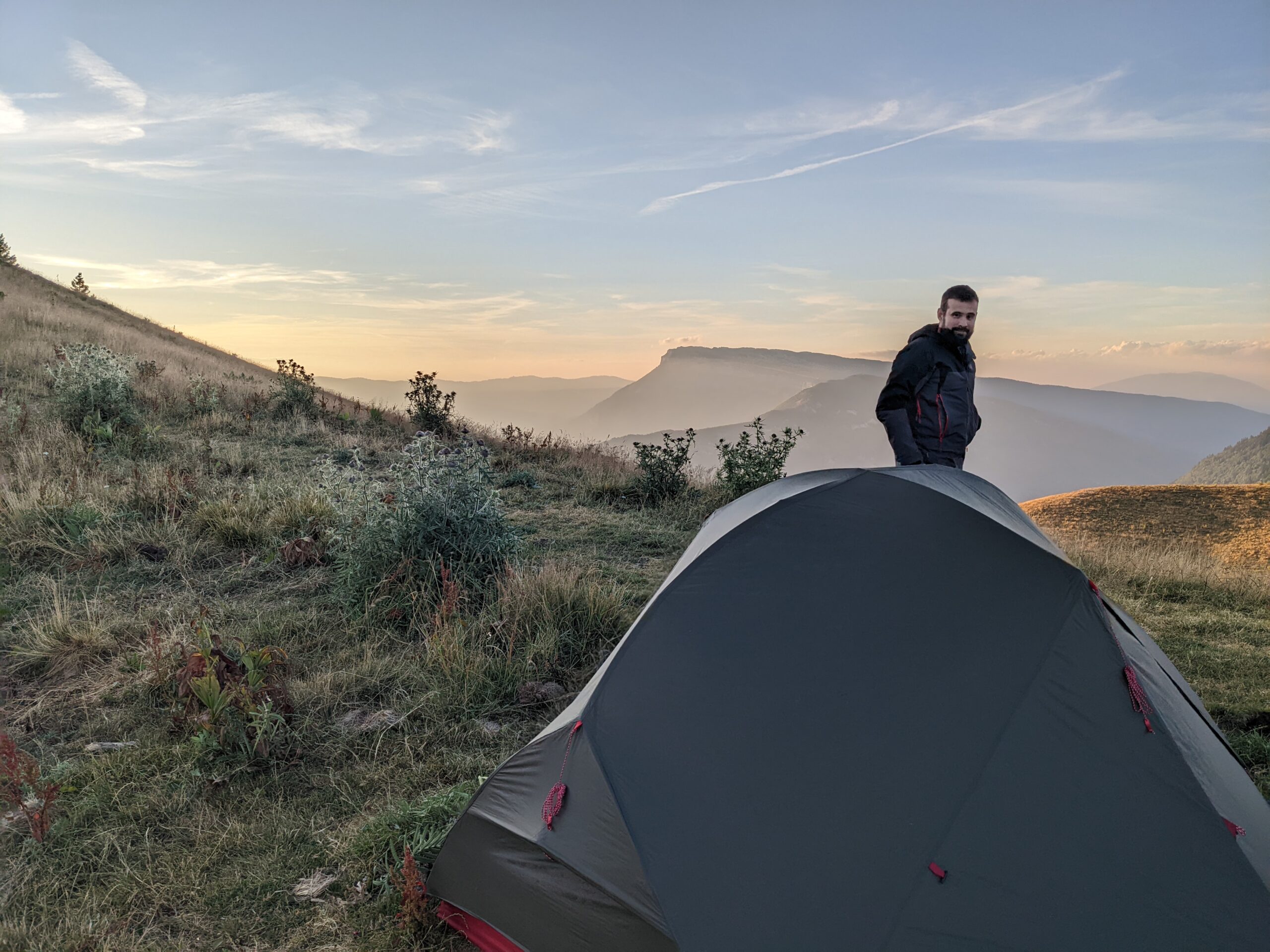 2 jours de randonnée-bivouac dans les Bauges à la pointe de la Galoppaz