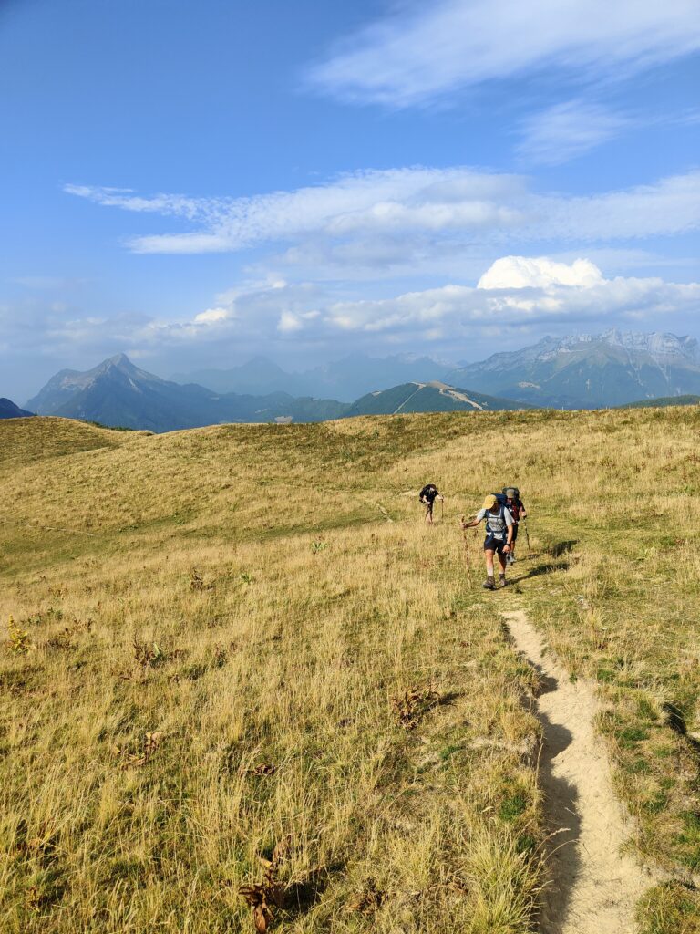 2 jours de randonnée-bivouac dans les Bauges à la pointe de la Galoppaz