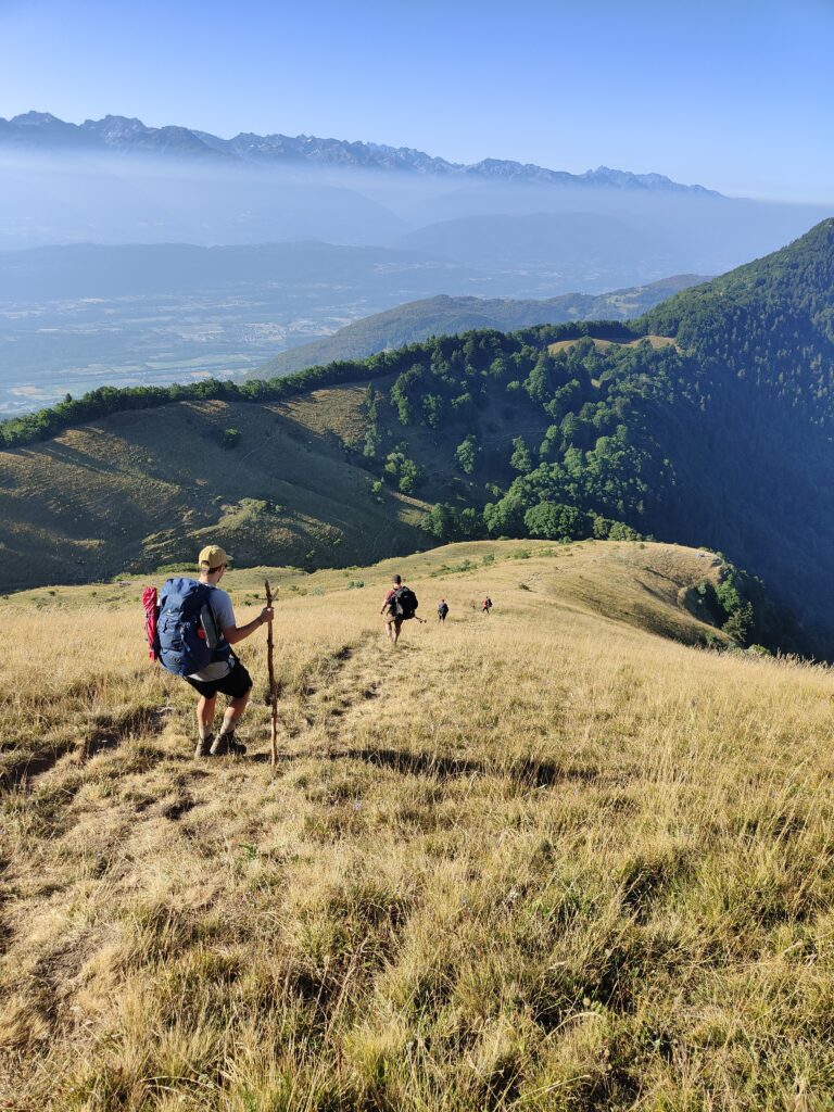 2 jours de randonnée-bivouac dans les Bauges à la pointe de la Galoppaz