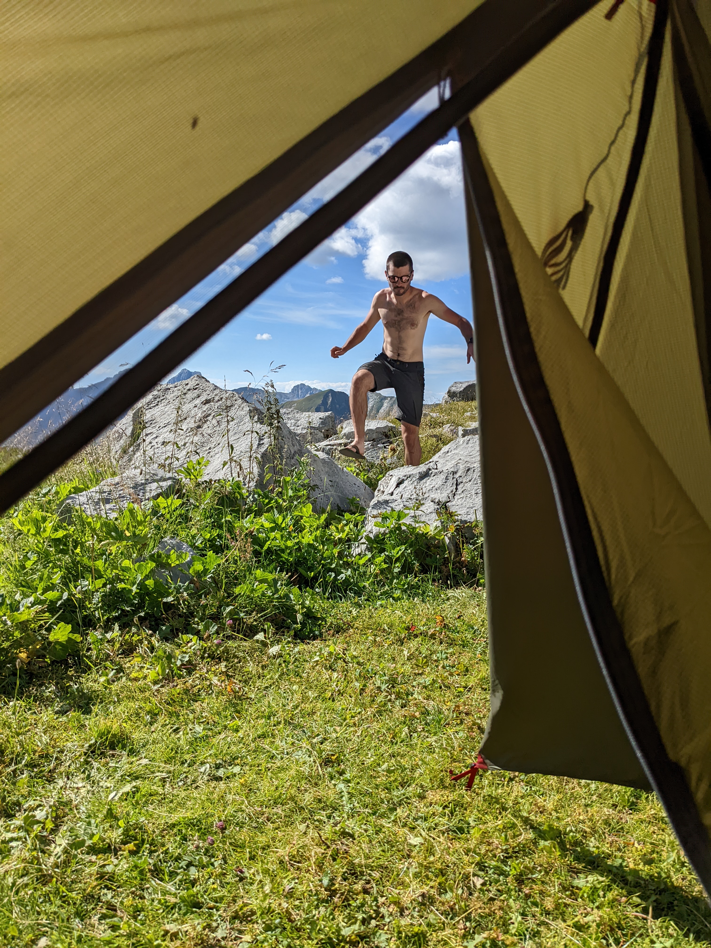 3 jours de randonnée-bivouac dans les Aravis