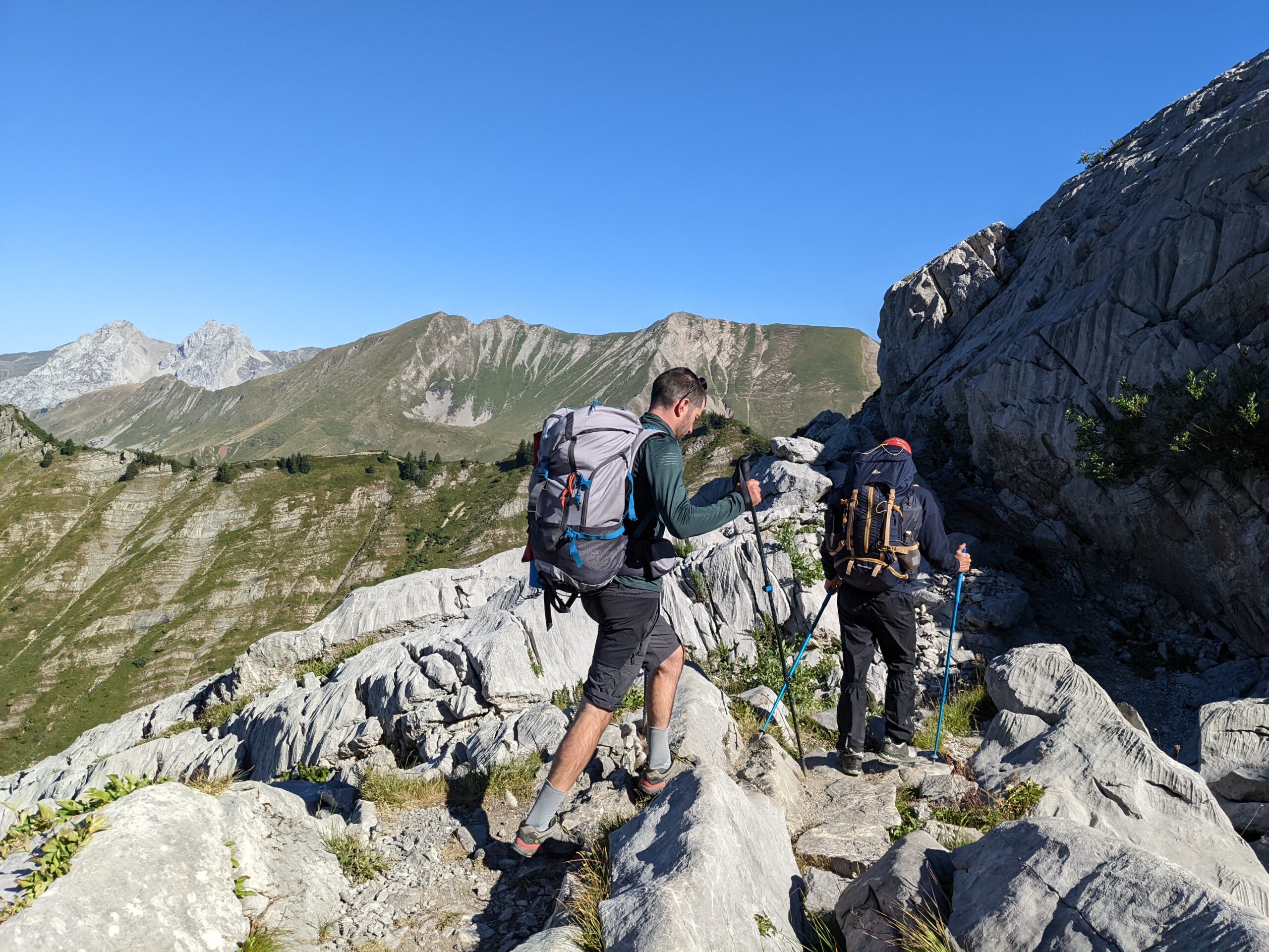3 jours de randonnée-bivouac dans les Aravis