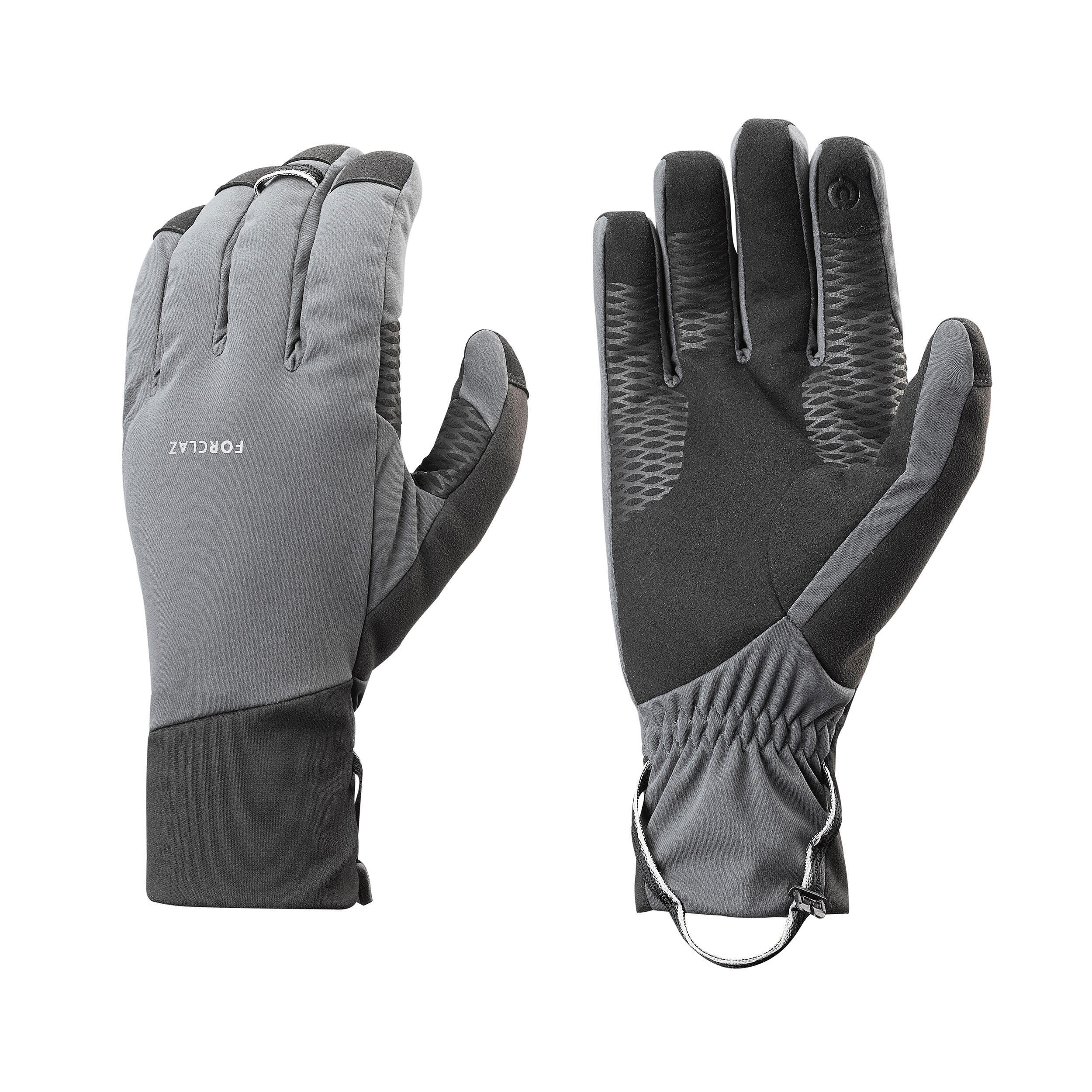 Sur-gants de trekking montagne - MT500 imperméables noir - adulte