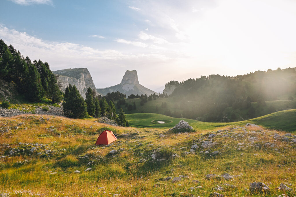 2 jours de rando-bivouac dans le Vercors au Pas de l'aiguille