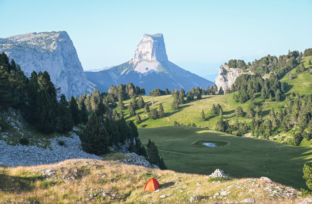 2 jours de rando-bivouac dans le Vercors au Pas de l'Aiguille
