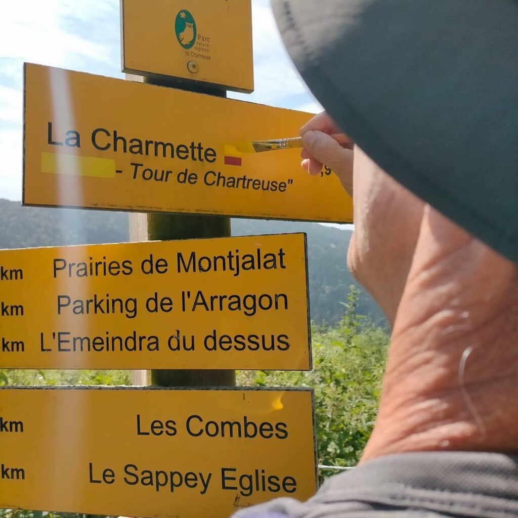 Le balisage des chemins de randonnée en France