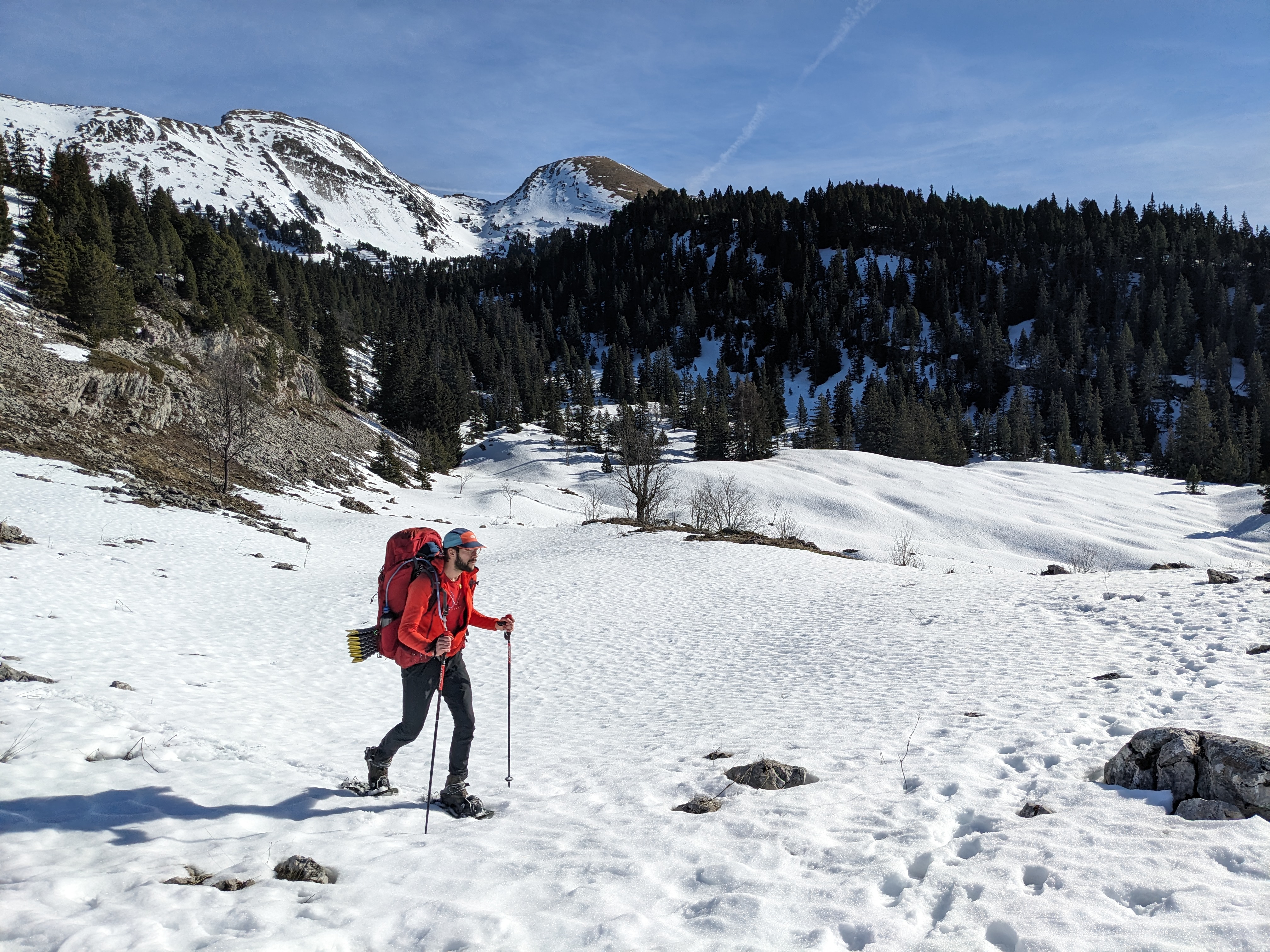 GR® 91 - Traversée du Vercors en raquettes en hiver - 5 jours