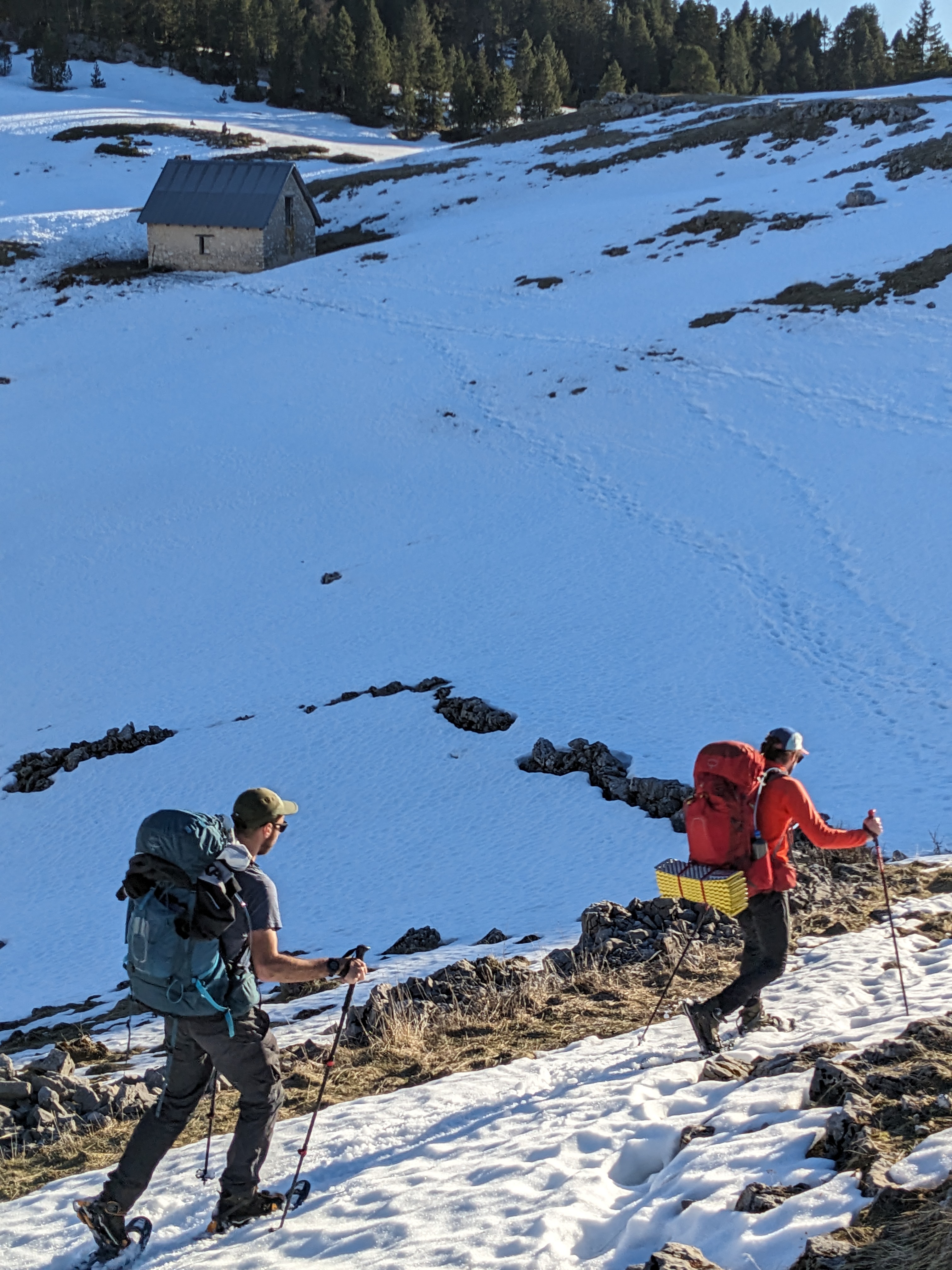 GR® 91 - Traversée du Vercors en raquettes en hiver - 5 jours