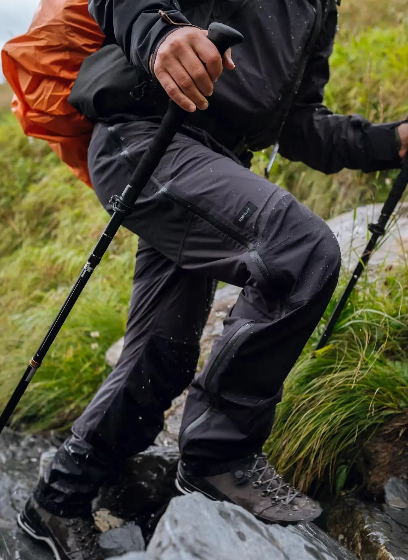 Pantalon Randonnee Homme étanche Pantalon d'hiver Outdoor Épais