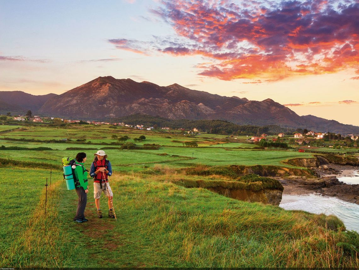 Le chemin de la côte dans les Asturies